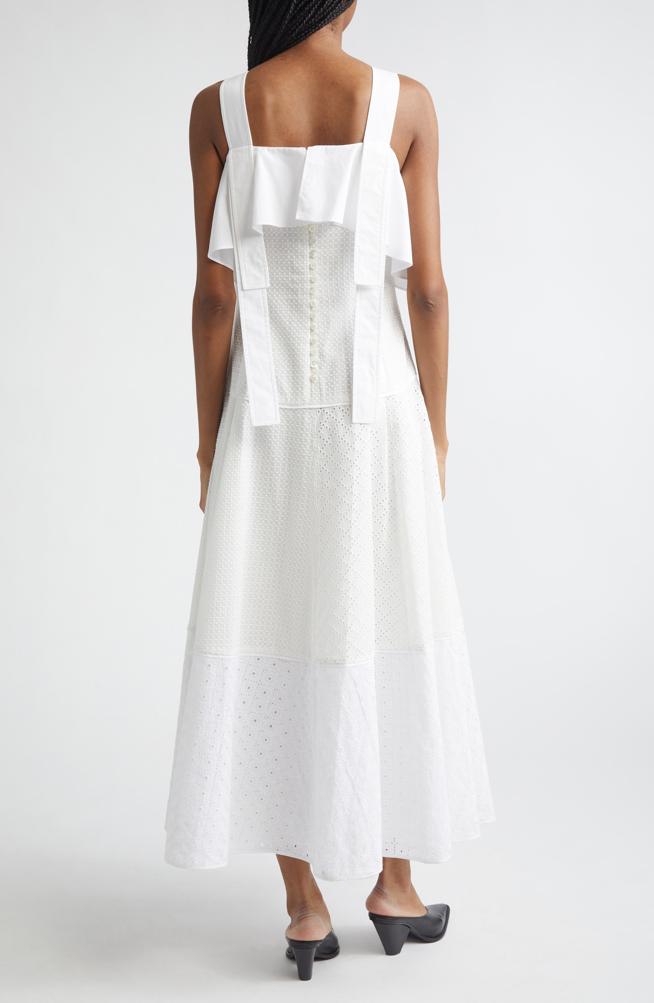 Broderie Anglaise Patchwork Sundress - image 2