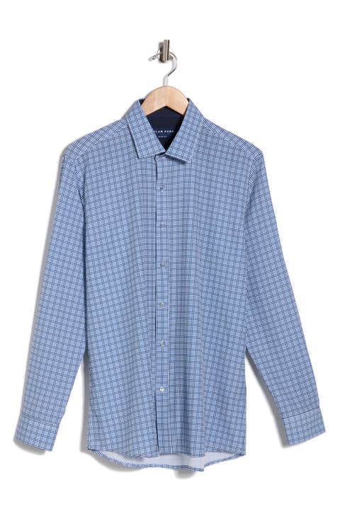 Slim Fit Perfect Stretch Long Sleeve Button Down Shirt