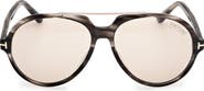 TOM FORD 59mm Aviator Sunglasses