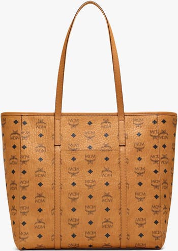 MCM Toni Top-Zip Shopper in Visetos | Nordstrom