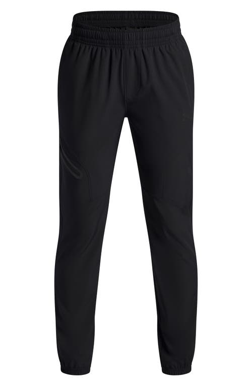 Under Armour Kids' Unstoppable Woven Joggers In Black