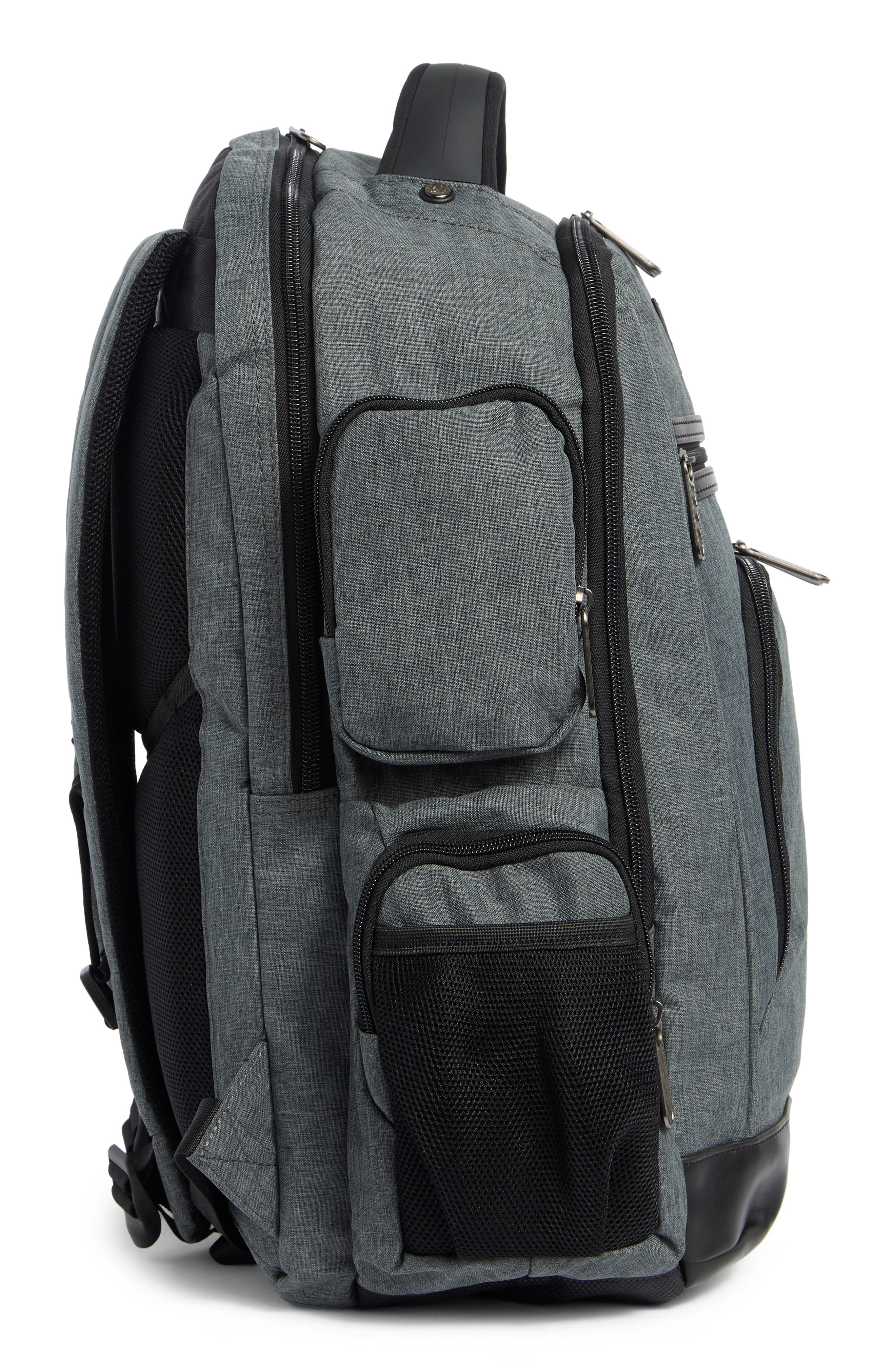 Original Penguin Fletcher Backpack, Alternate, color, Grey Xhatch