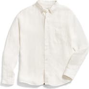 Billy Reid Tuscumbia Standard Fit Linen Button-Down Shirt