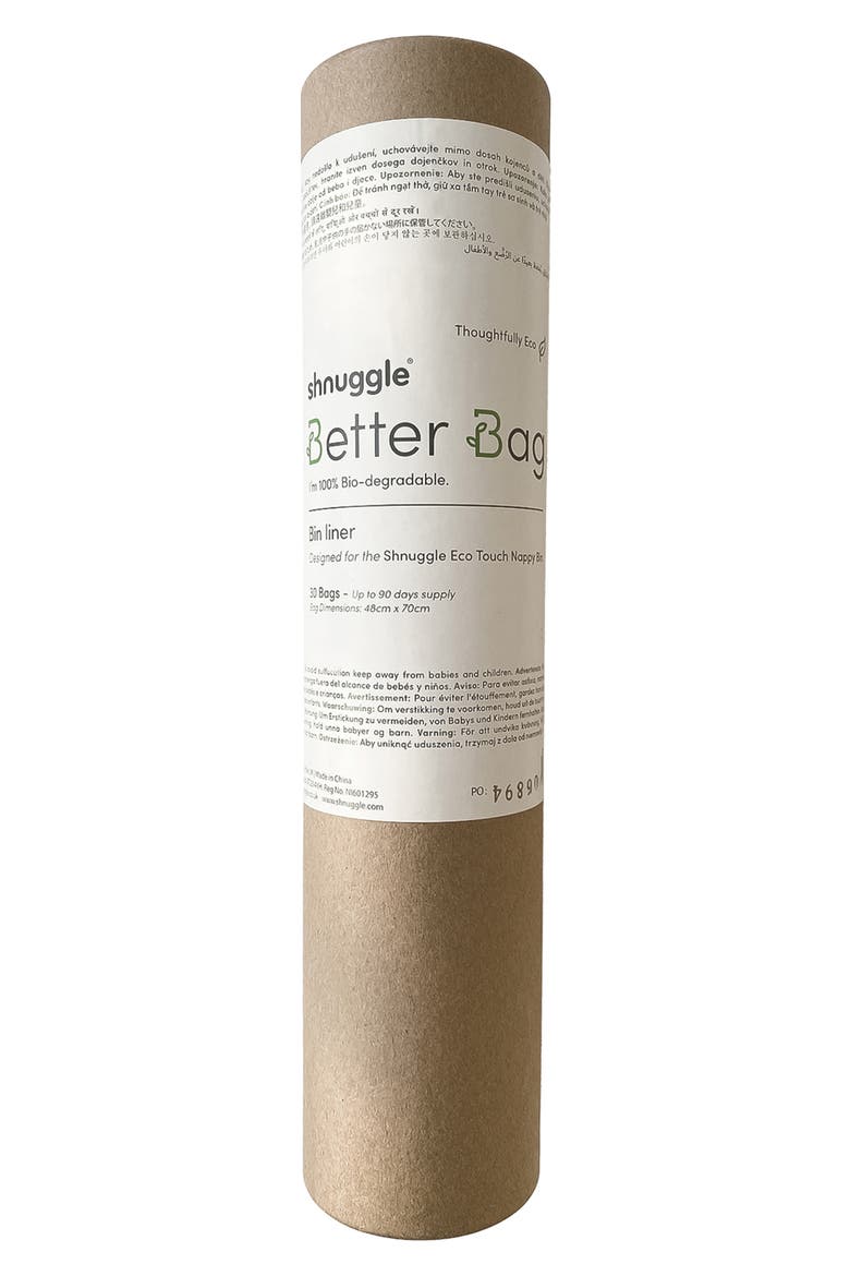 Better Bag Nappy Bin Liners 30 bags, Alternate, color, WHITE