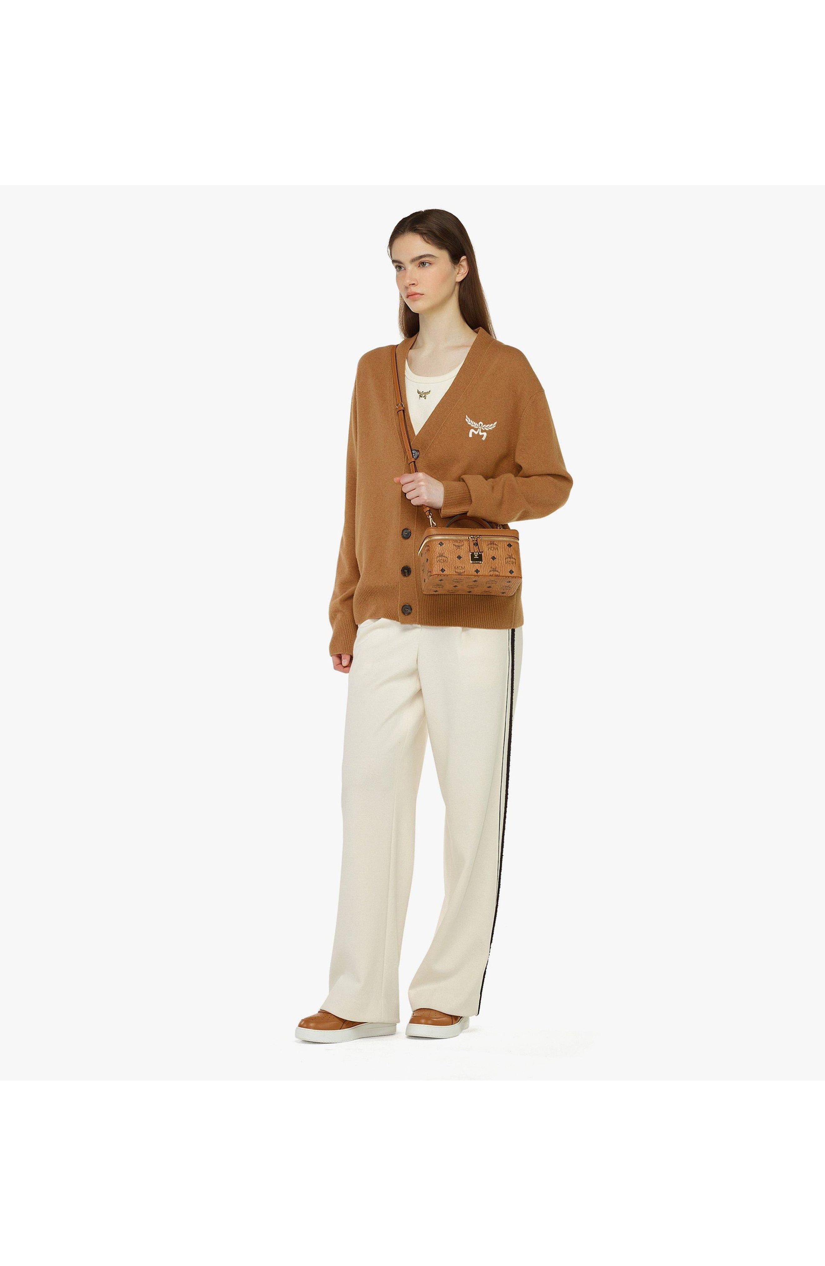 MCM Rockstar Vanity Case in Visetos Original, Alternate, color, 