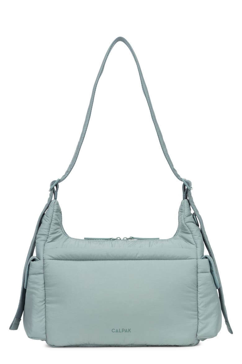 Diaper Crossbody Bag, Main, color, BLUEBELL