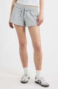 BP. Foldover Fleece Mini Sweat Shorts