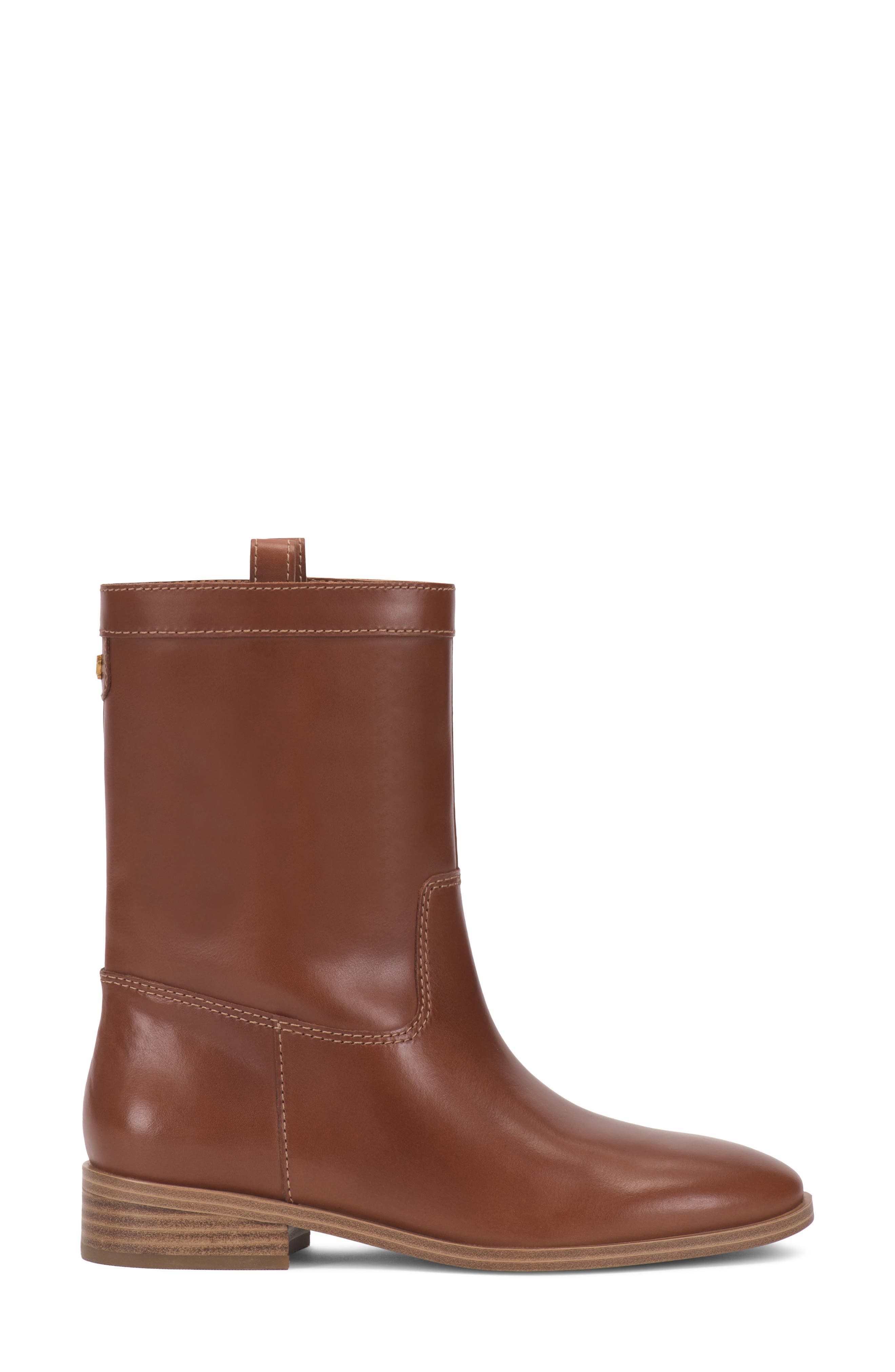 Bezzley Leather Bootie, Alternate, color, NEW BRANDY