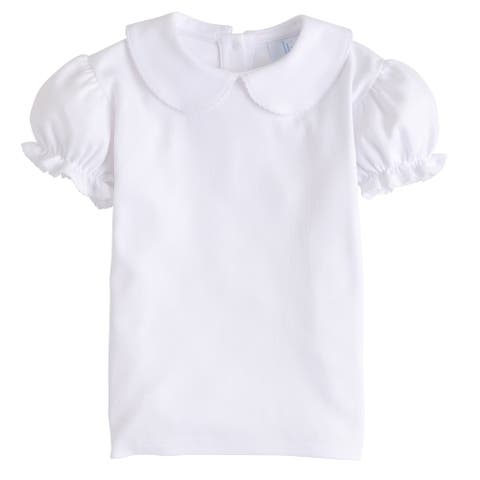 Kids' Short Sleeve Peter Pan Blouse (Infant)