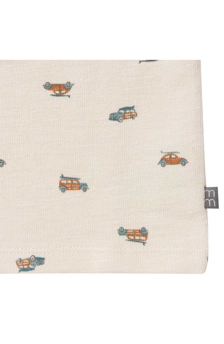 Modern Moments<sup>™</sup> by Gerber Henley Shirt and Shorts Set, Alternate, color, Beige Beach Buggys