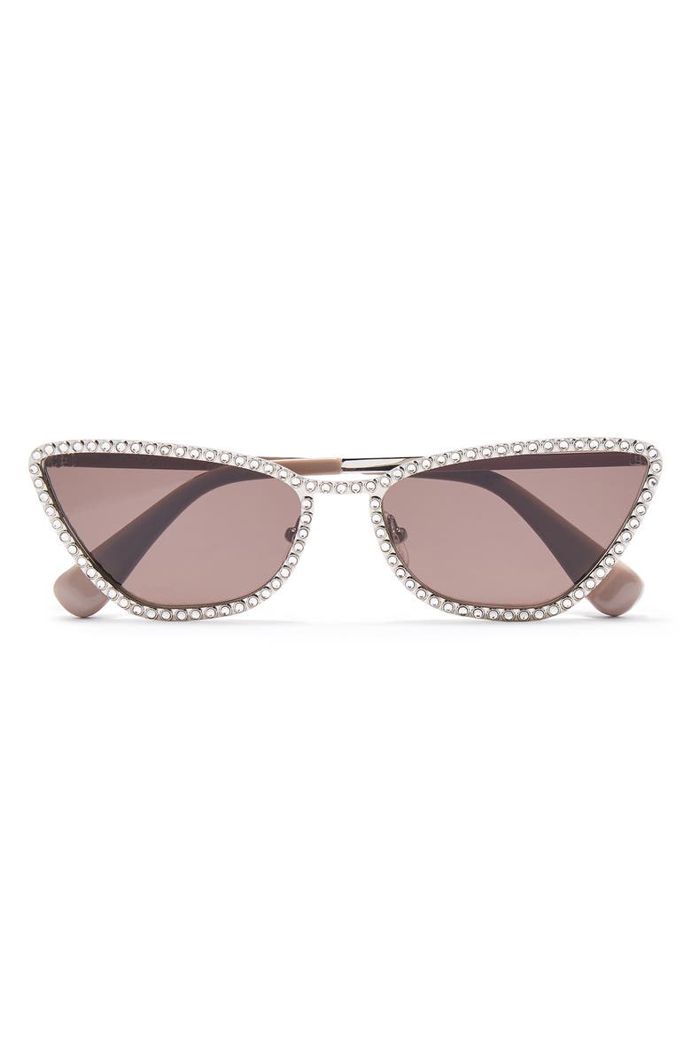 Lele Sadoughi Dolly Cat Eye Sunglasses, Main, color, 