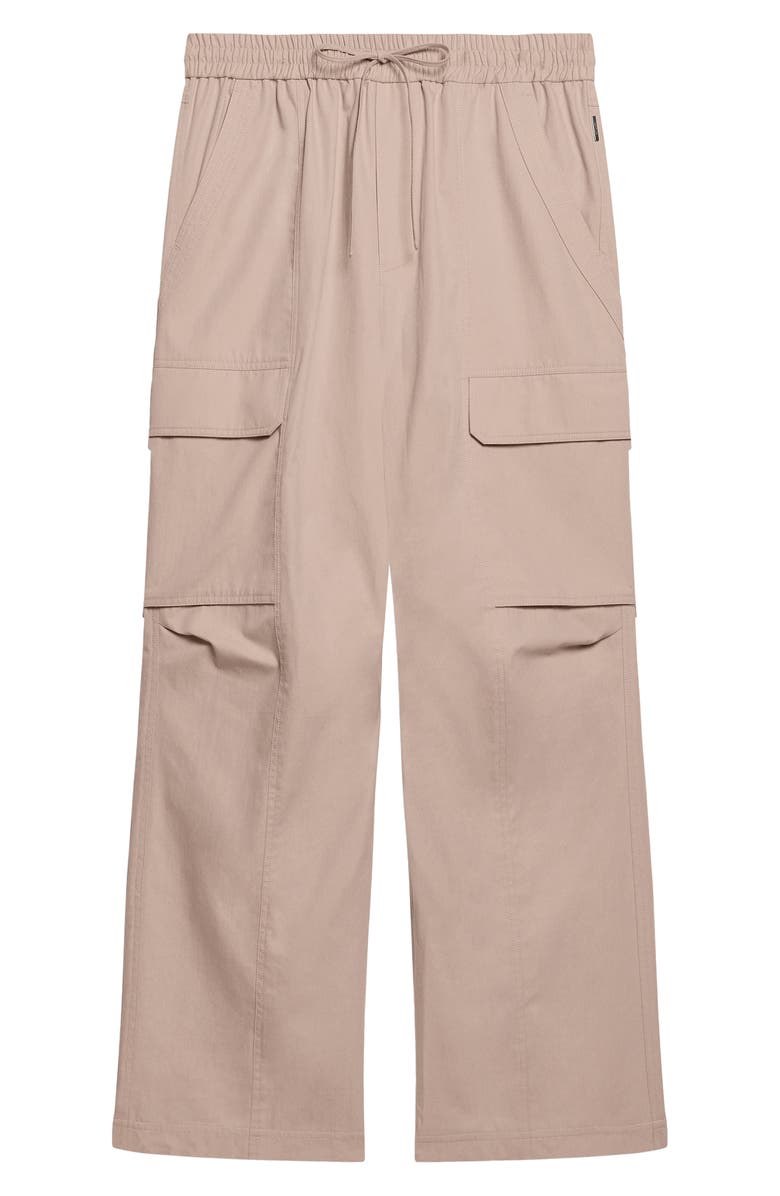 Helmut Lang Pull-On Utility Pants, Alternate, color, Stone