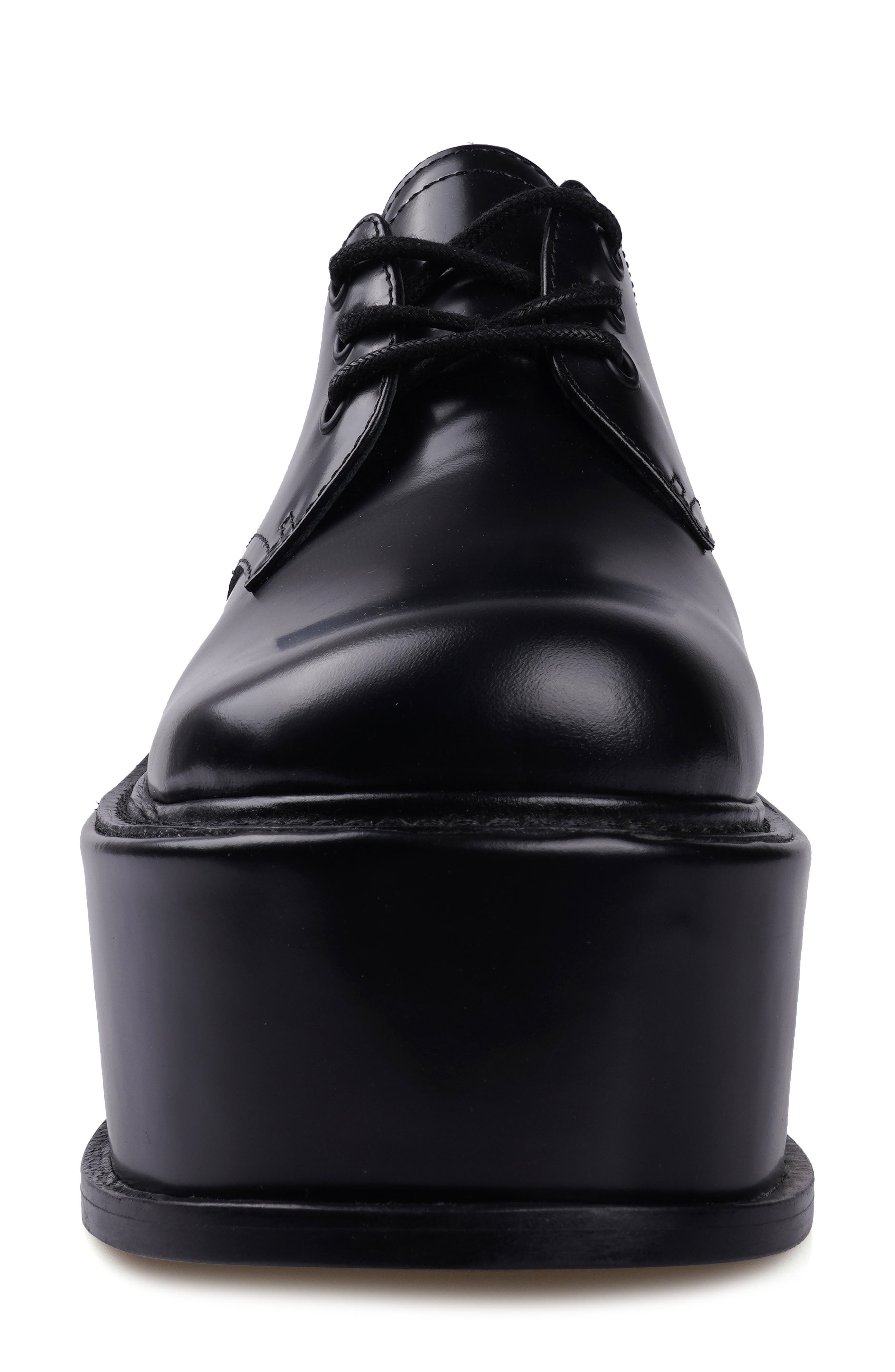 Artisan Crafted By Zigi Fenni Platform Derby, Alternate, color, Black Leather