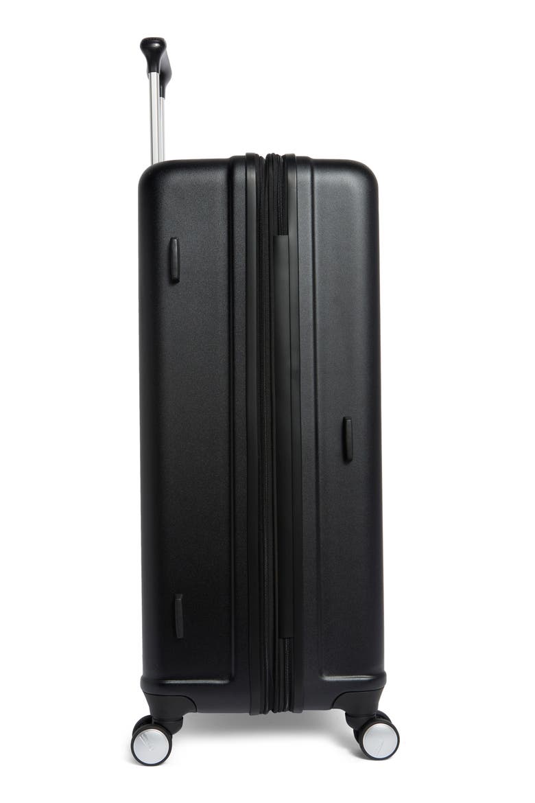 FlightPro 28-Inch Expandable Hardside Spinner Suitcase, Alternate, color, BLACK MATTE