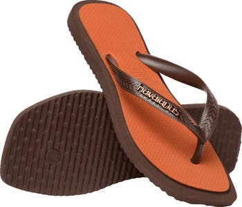 Fusion Square Logo Flip Flop