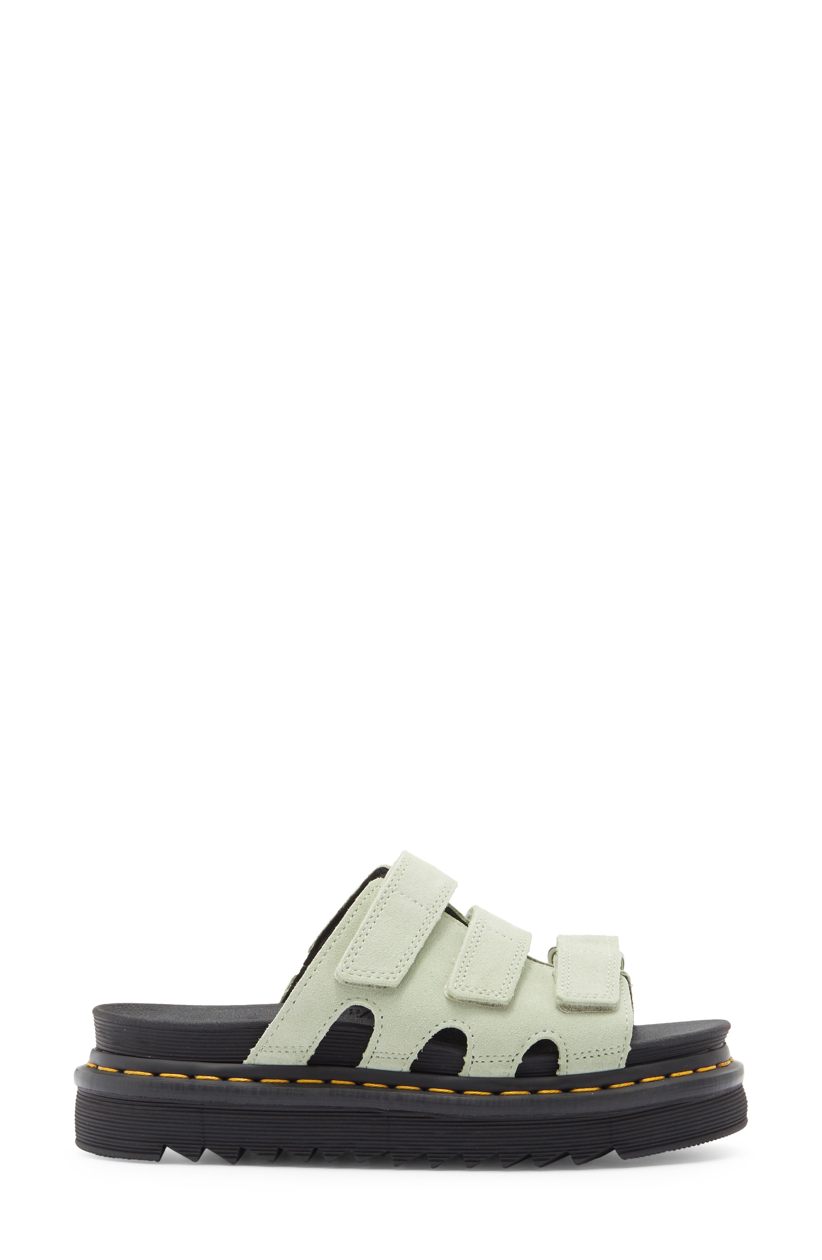 Dr. Martens Raine Platform Slide Sandal, Alternate, color, Sage Green