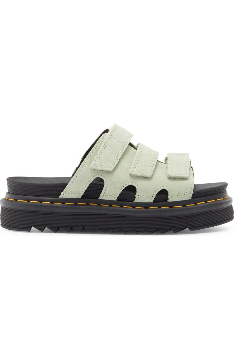 Dr. Martens Raine Platform Slide Sandal, Alternate, color, Sage Green
