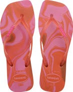 Havaianas Square Toe Jelly Flip Flop
