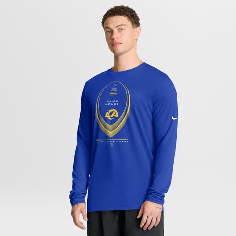 Men's Nike Royal Los Angeles Rams Legend Icon Dri-FIT Long Sleeve T-Shirt