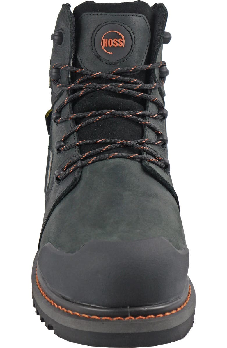 Hoss Boot Company HOSS Bronc Composite Toe Waterproof Work Boot, Alternate, color, Black