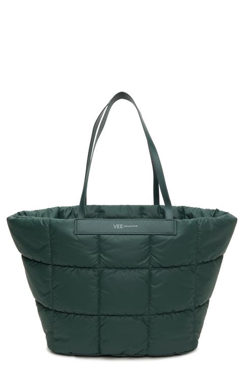 Porter Basque Quilted Recycled Nylon Tote