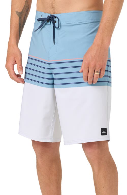 O'neill Hyperfreak Heat Stripe Swim Trunks In Multi
