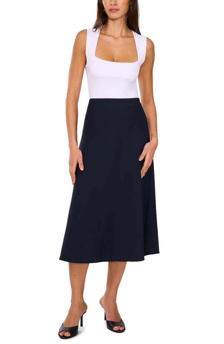 Vince Camuto Easy Midi Skirt, Alternate, color,