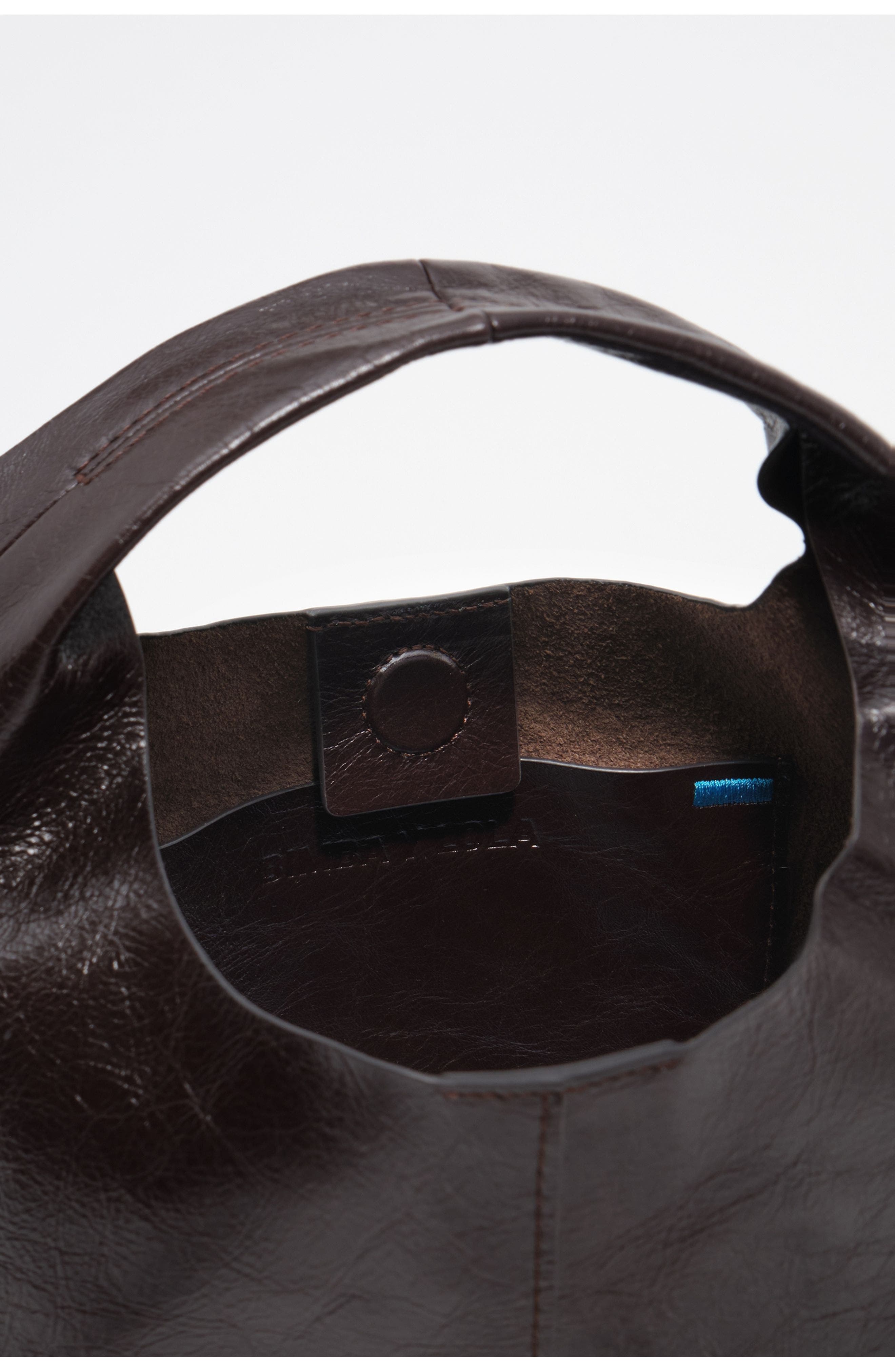 Small Leather Fringed Crossbody Bag, Alternate, color, ESPRESSO