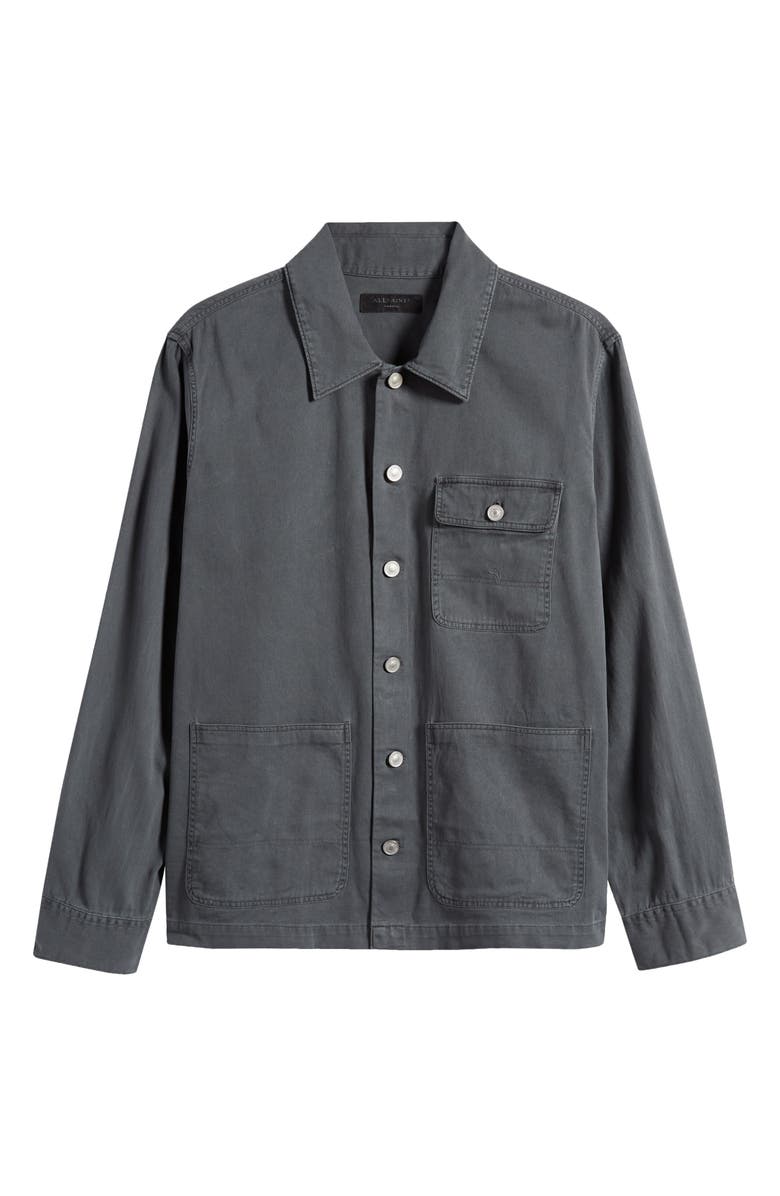 AllSaints Nevis Cotton Twill Chore Jacket, Alternate, color,