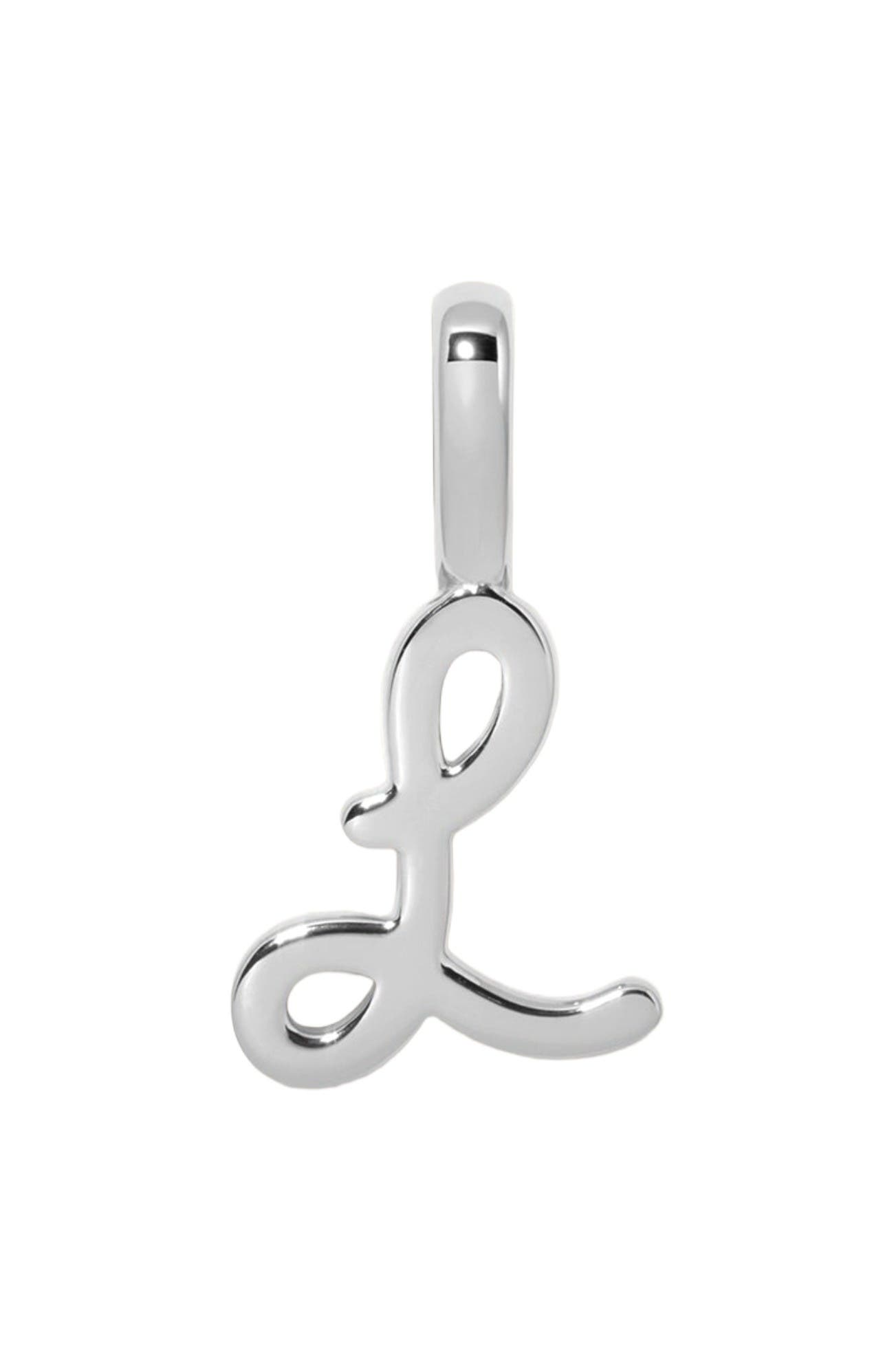 Silver Initial L
