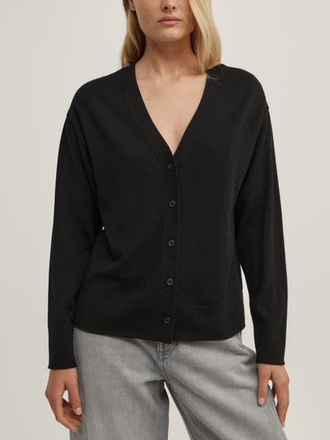 Asymmetric Wrap Knit Cardigan