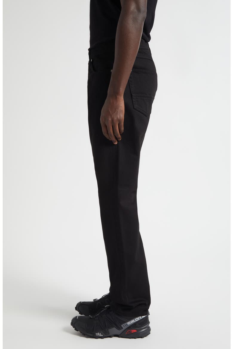 Straight Leg Jeans, Alternate, color, V0029 BLACK