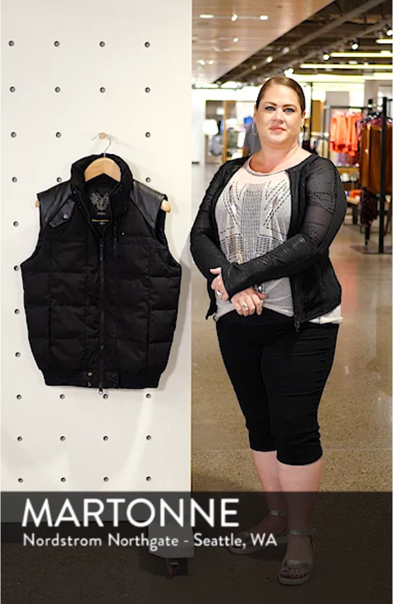Ricky Bobby Windproof & Waterproof 650-Fill Power Down Puffer Vest, sales video thumbnail