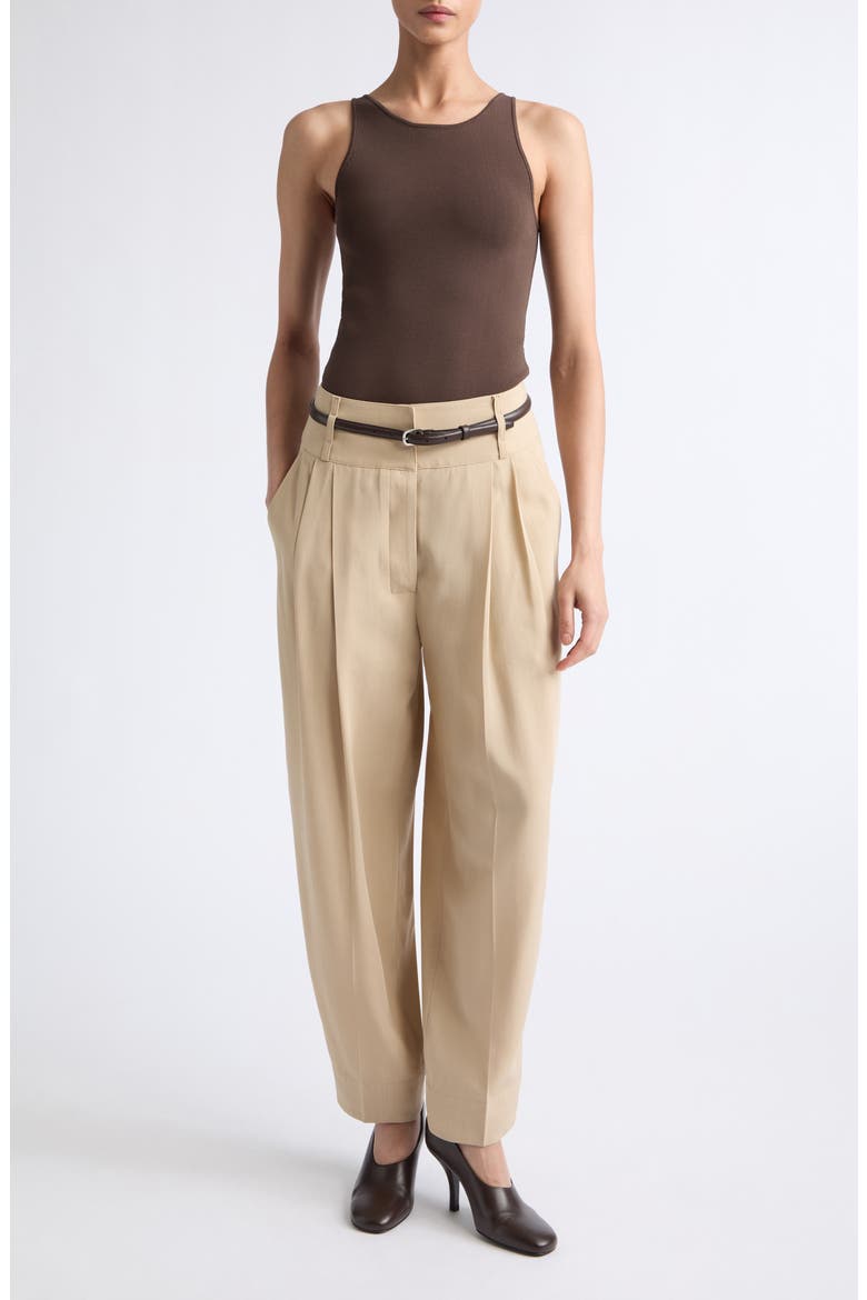 Classic Compact Knit Tank, Alternate, color, WALNUT