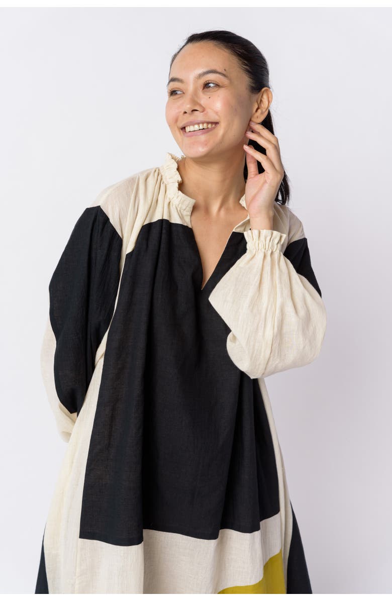 World of Crow Pride of Crow Midi Dress, Alternate, color, 