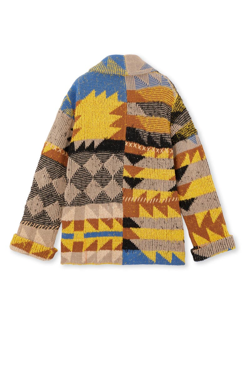Hoppy Navajo Cotton Cardigan, Alternate, color, MIX