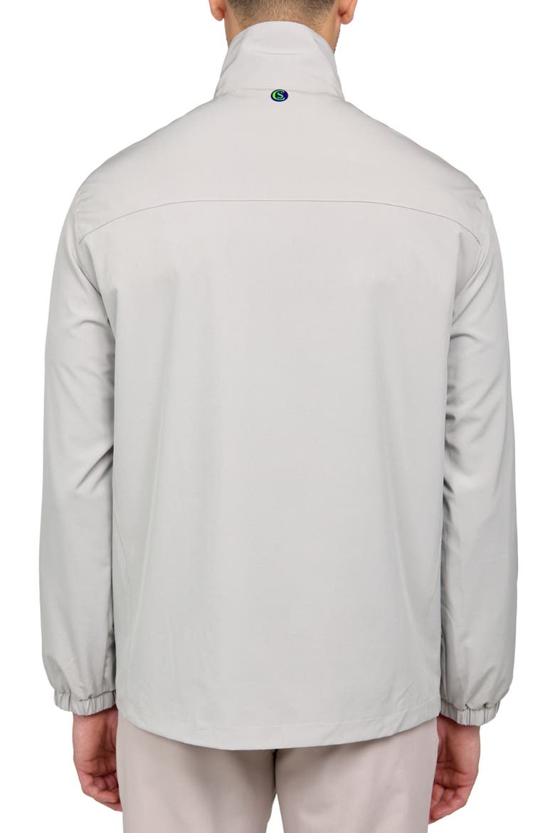 Regular Fit Solid Recycled Performance Golf Jacket, Alternate, color, STONE