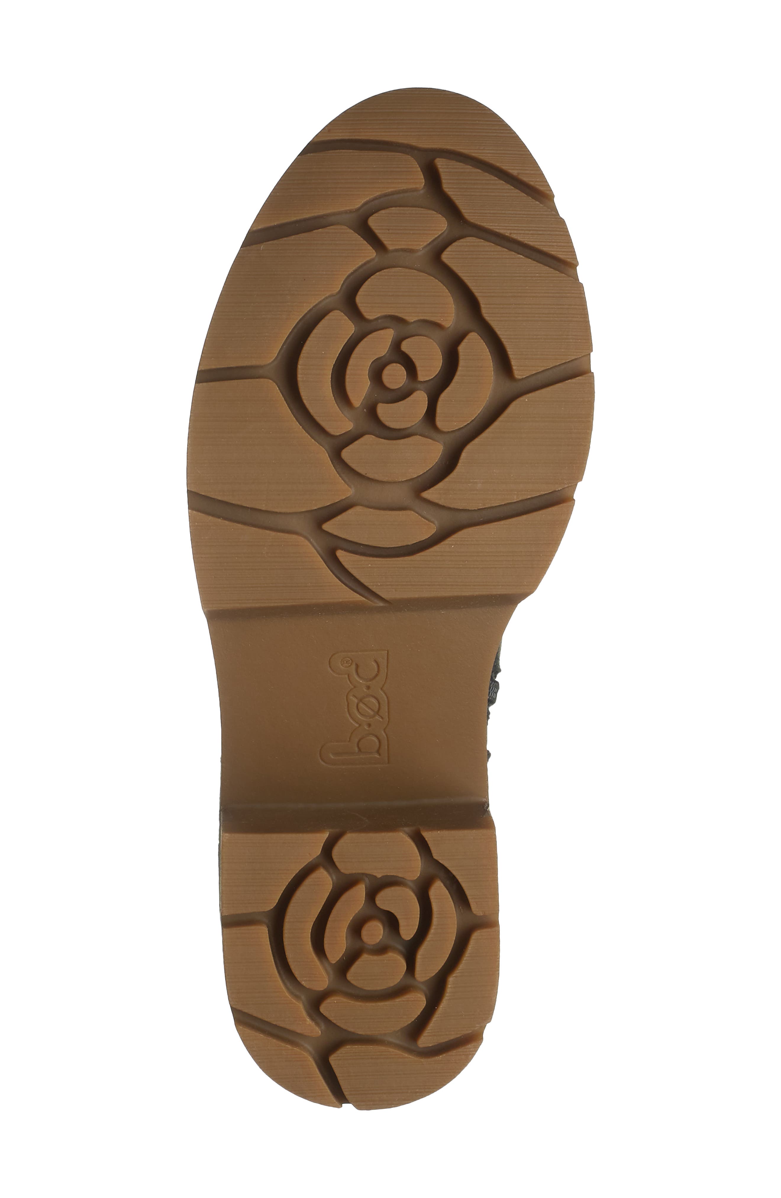 B O C BY BØRN Monika Platform Moto Bootie, Alternate, color, Dark Grey Nubuck