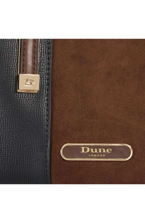 Dune London Dinky Dorry Convertible Crossbody Tote In Brown