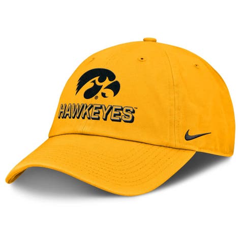 Men's Nike Gold Iowa Hawkeyes 2025 On-Field Club Adjustable Hat