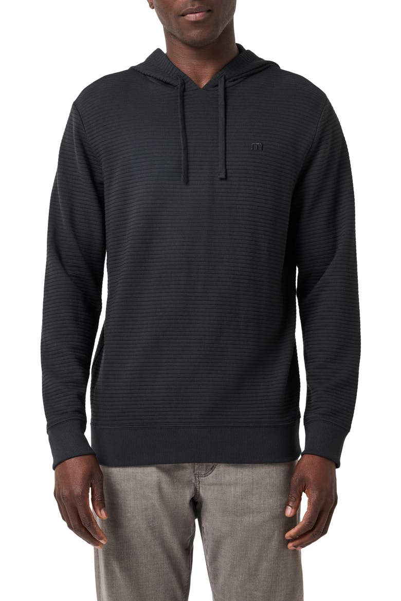 Thick as Thieves Stripe Hoodie, Main, color, BLACK