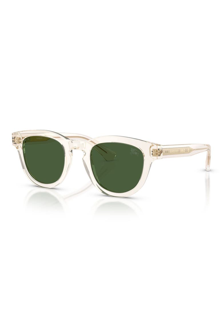 48mm Phantos Sunglasses, Alternate, color, YELLOW / DARK GREEN