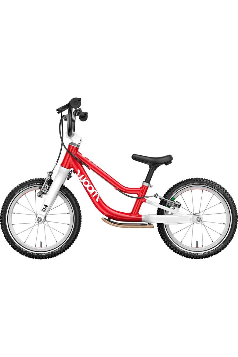 Go 1 Plus 14In Balance Bike - Kids', Alternate, color, Woom Red