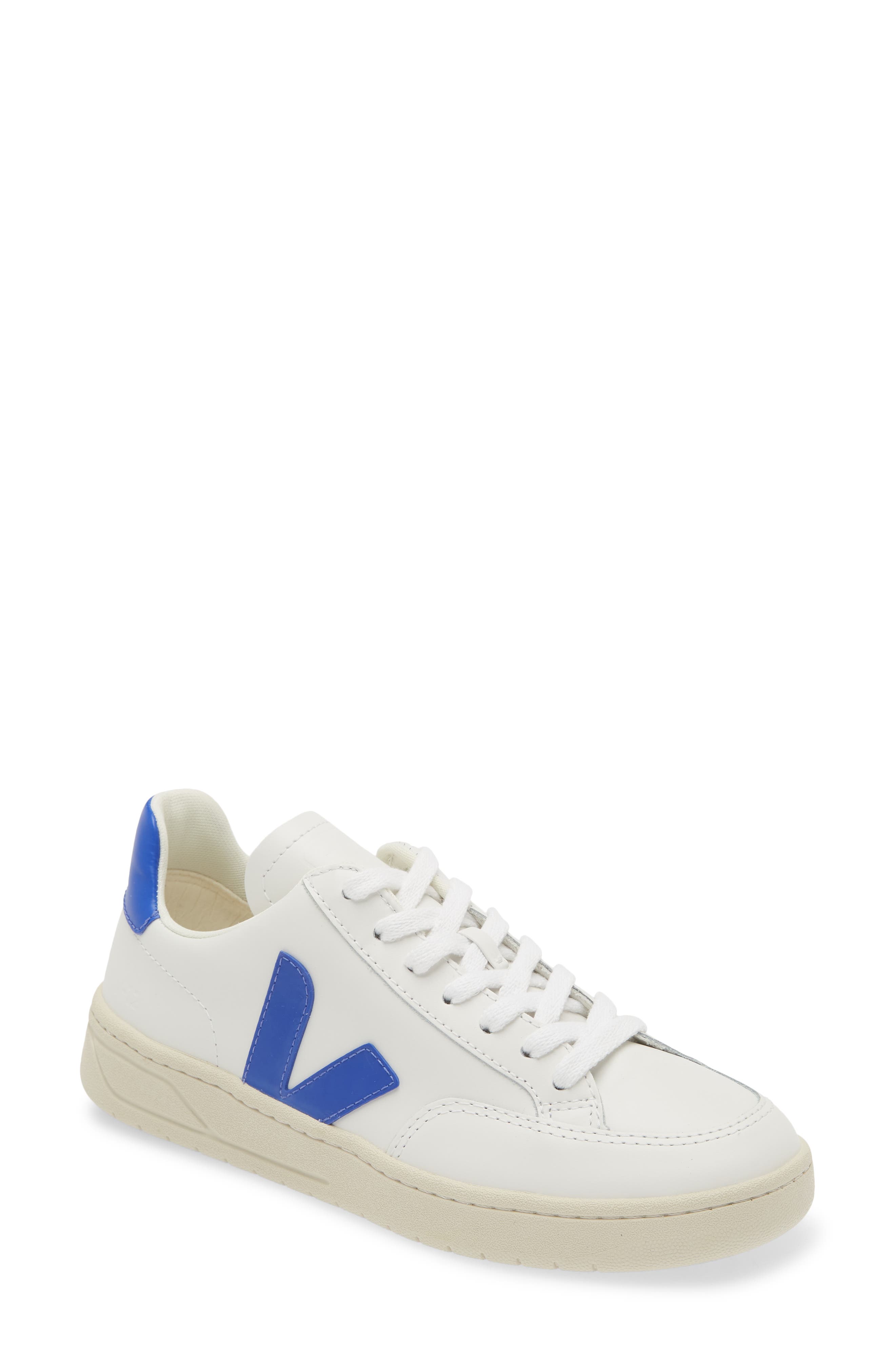 Veja V-12 Sneaker, Main, color, Extra-White Paros