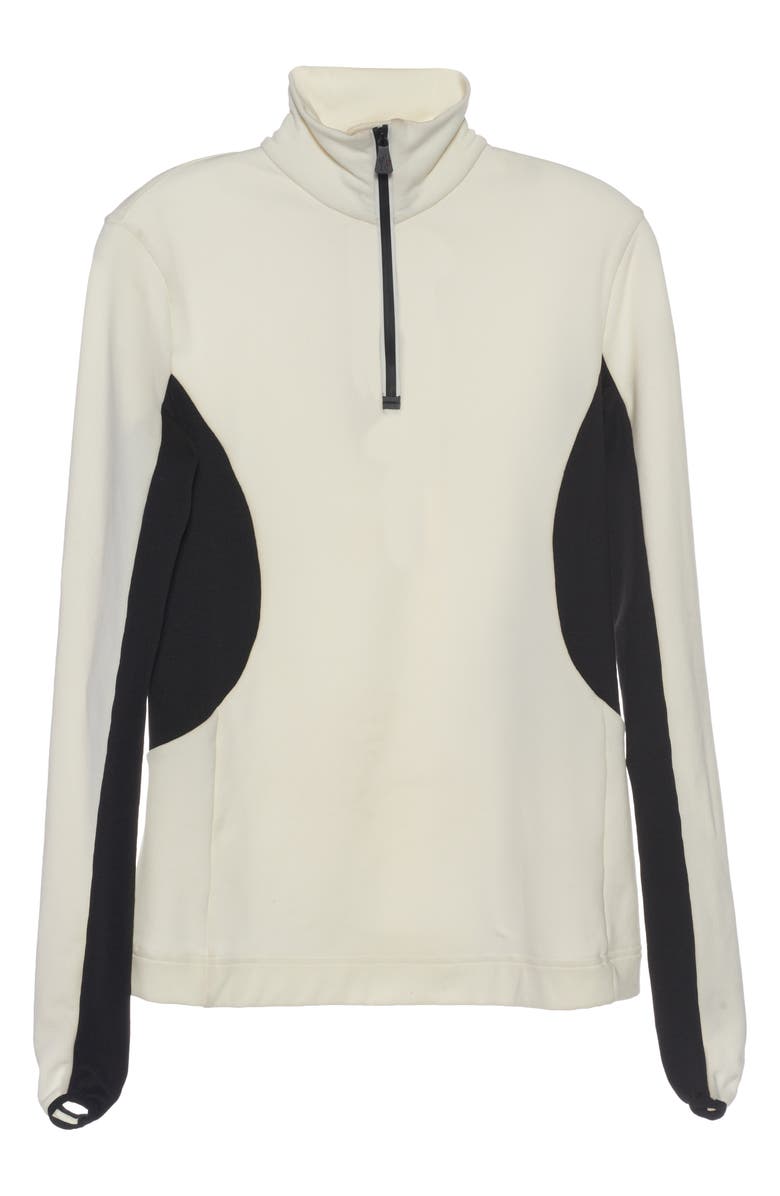 Moncler Grenoble Colorblock Half Zip Sweatshirt, Alternate, color,