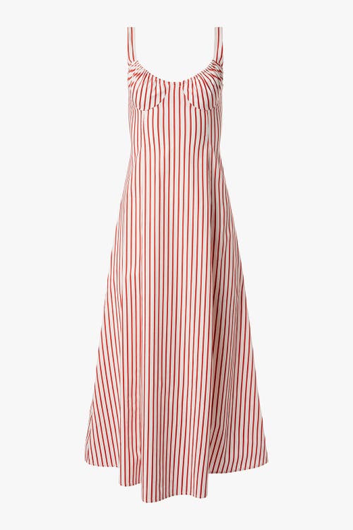 Weworewhat Ruched Cup Midi Dress