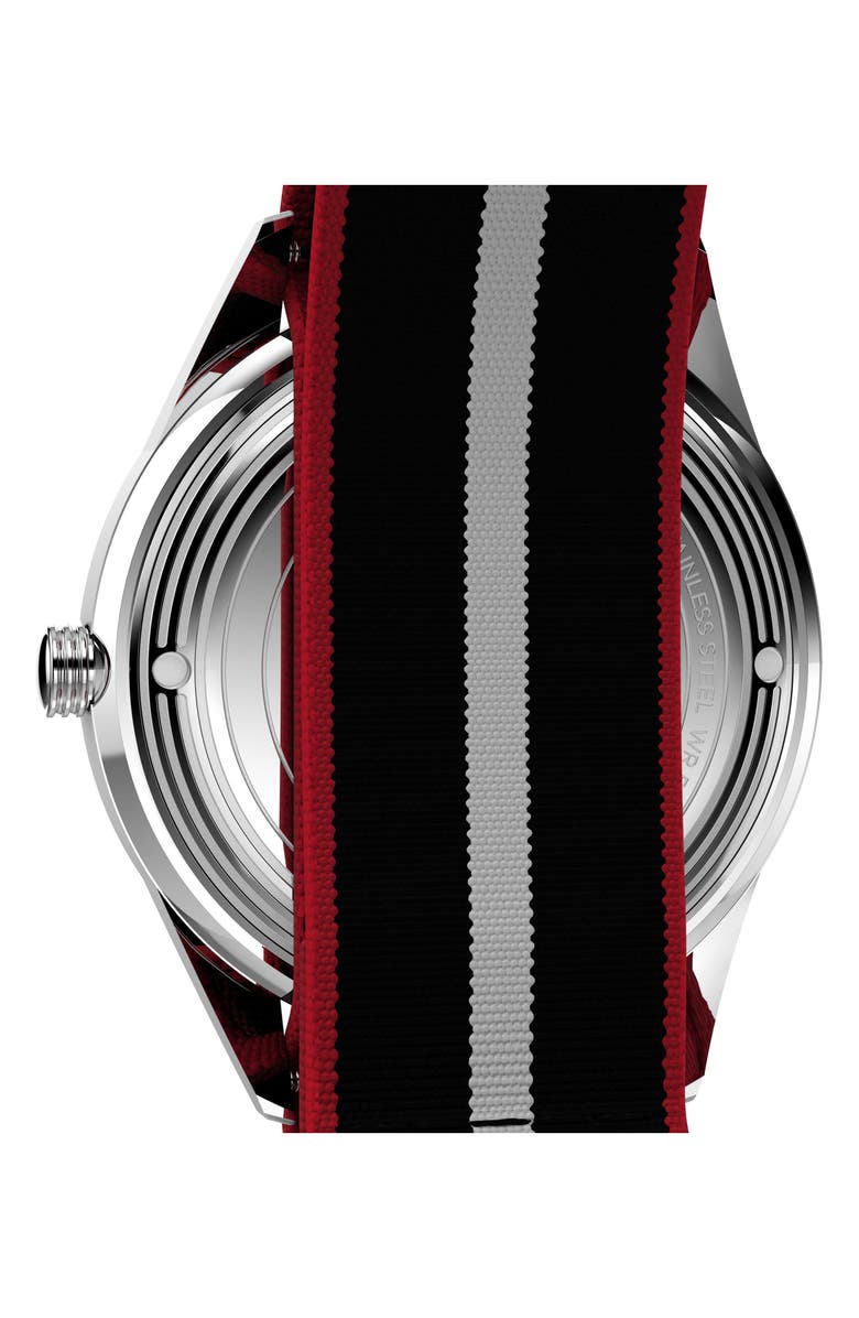 Timex<sup>®</sup> Marlin<sup>®</sup> Jet Webbing Strap Watch, 38mm, Alternate, color, Black