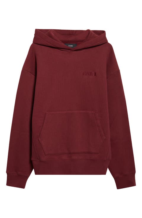 Oversize Logo Embroidered Hoodie