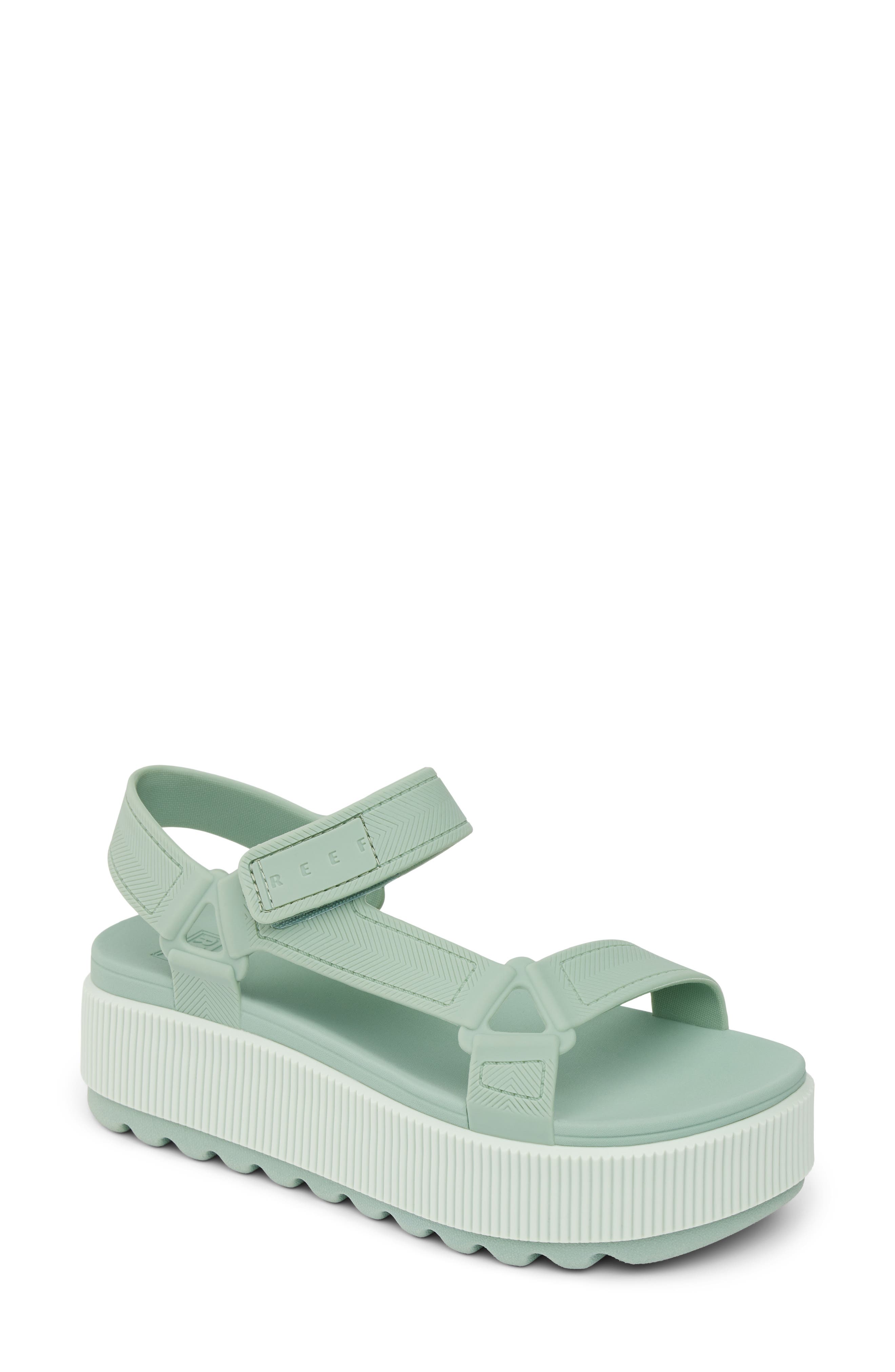 Reef Water Rem Hi Platform Sandal, Main, color, Frosty