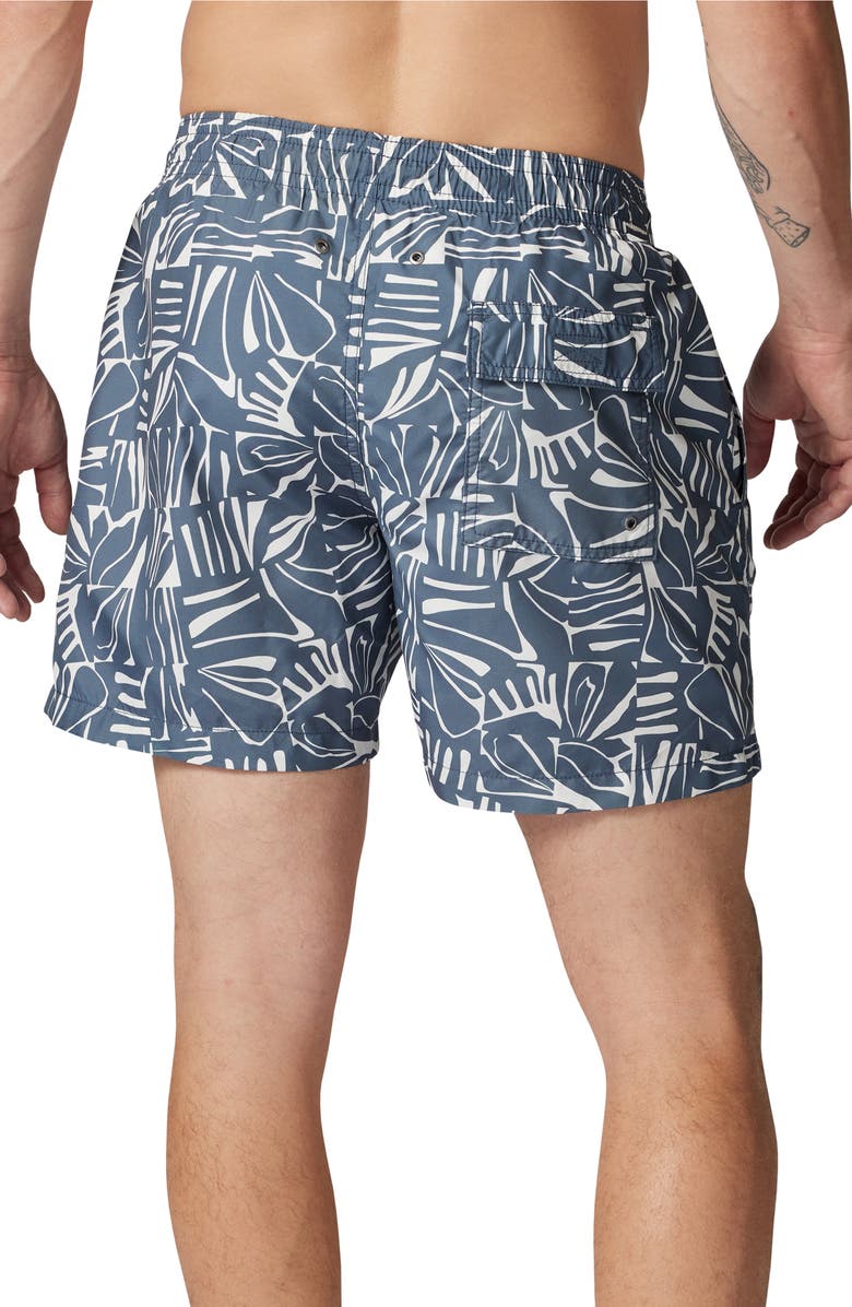 Rodd & Gunn Hans Island Swim Trunks, Alternate, color, Bluestone
